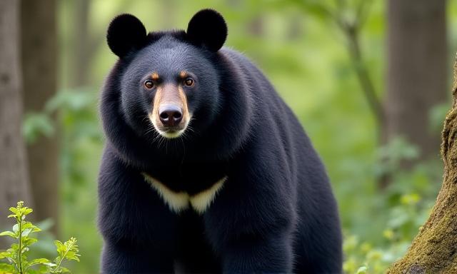 반달가슴곰 이미지