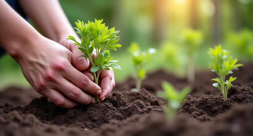 먹이 식물 식재 이미지